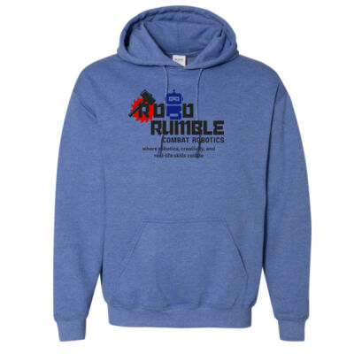 Robo Rumble - Heavy Blend Hooded Sweatshirt Thumbnail