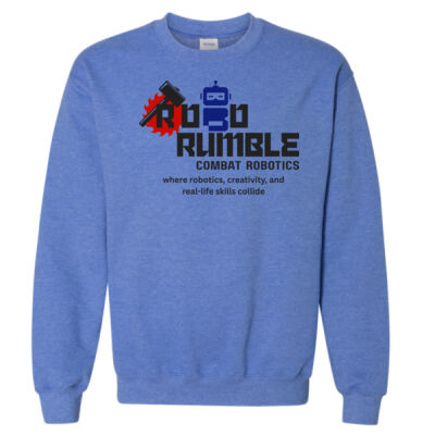 Robo Rumble - Heavy Blend Crewneck Sweatshirt Thumbnail
